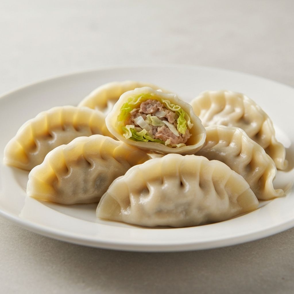 白菜猪肉水饺