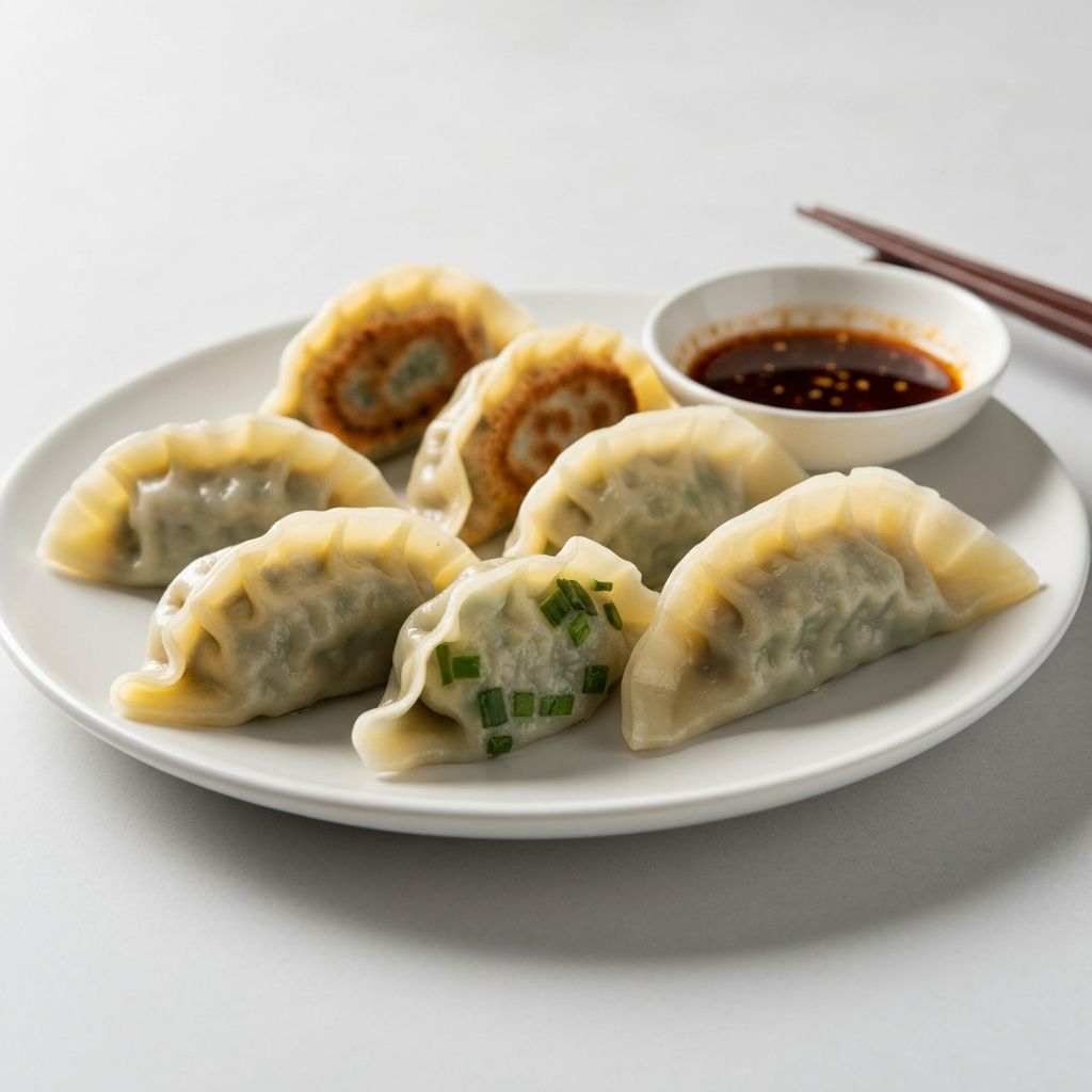 韭菜猪肉水饺