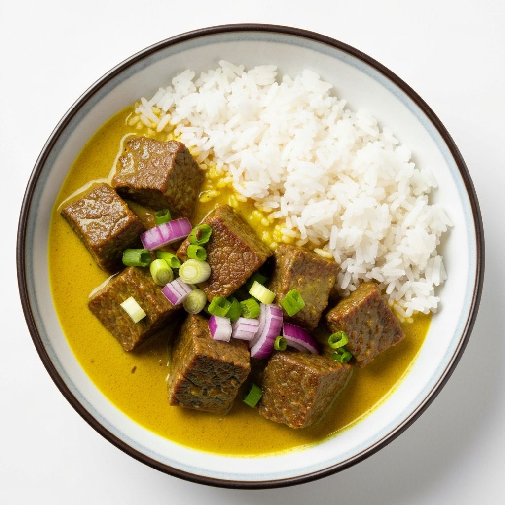 咖喱牛腩饭